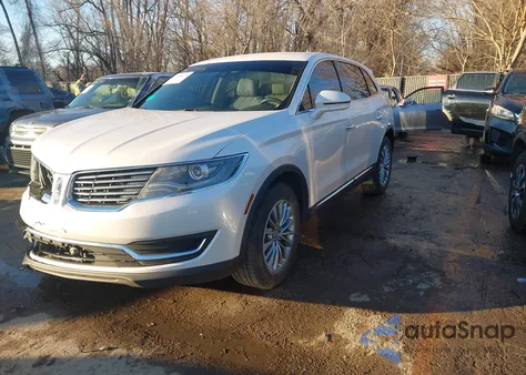 2017 Lincoln Mkx Select из США, поврежденный, VIN 2LMPJ8KRXHBL22290